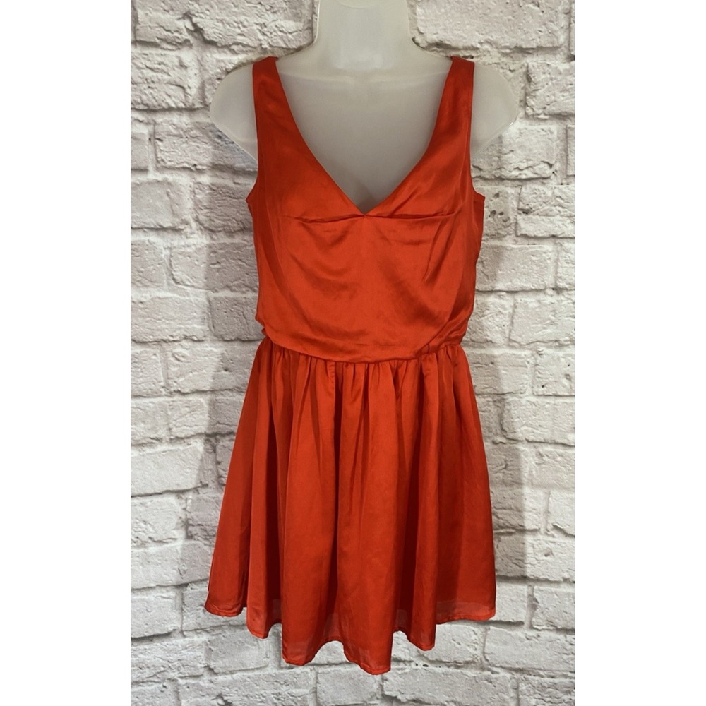 The Man Repeller x PJK Patterson J Kincaid Paris Kramer Dress Small Orange